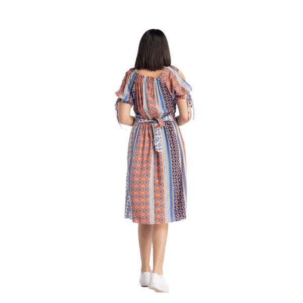 Rochie A-line cu model tradițional - imagine 3